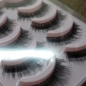5 pairs fake eyelashes
